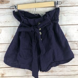 Purple Derek Heart Shorts